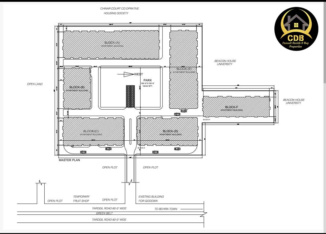 Amanah Residential Towers Map