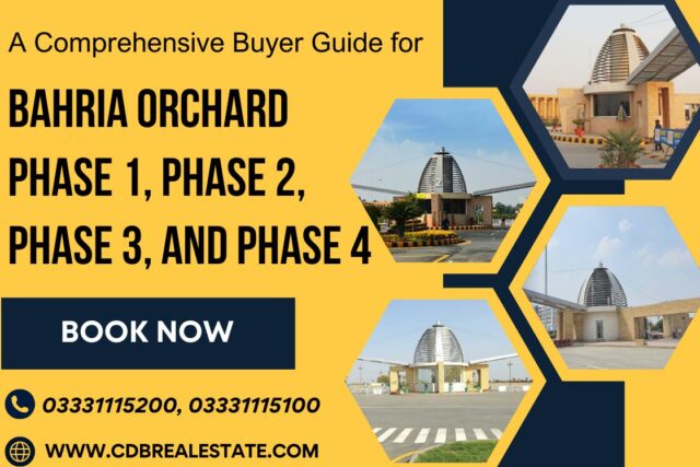 Bahria Orchard Phase 1, Phase 2, Phase 3, and Phase 4  