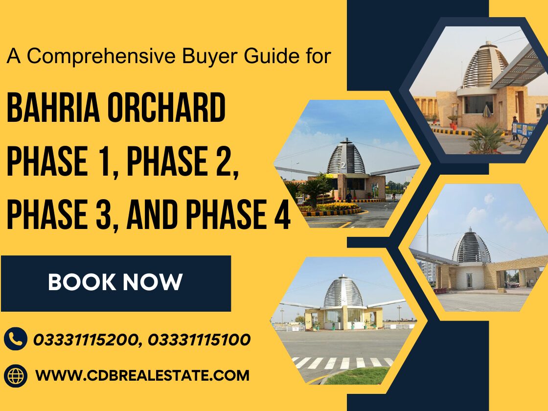 Bahria Orchard Phase 1, Phase 2, Phase 3, and Phase 4  