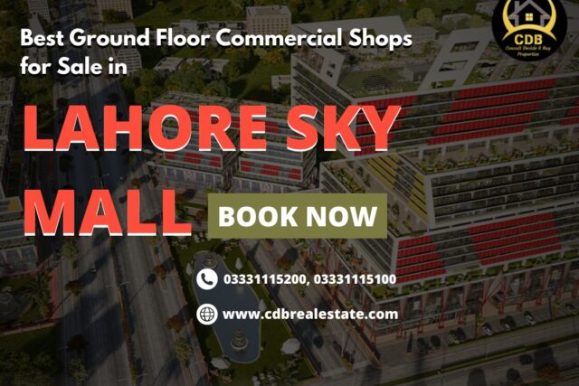 Commercial Shops for Sale in Lahore Sky Mall 