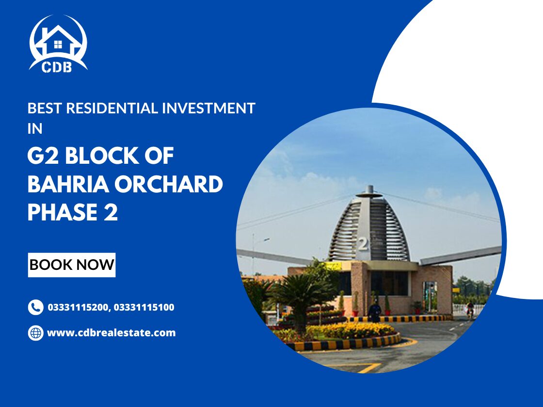 G2 Block of Bahria Orchard Phase 2 