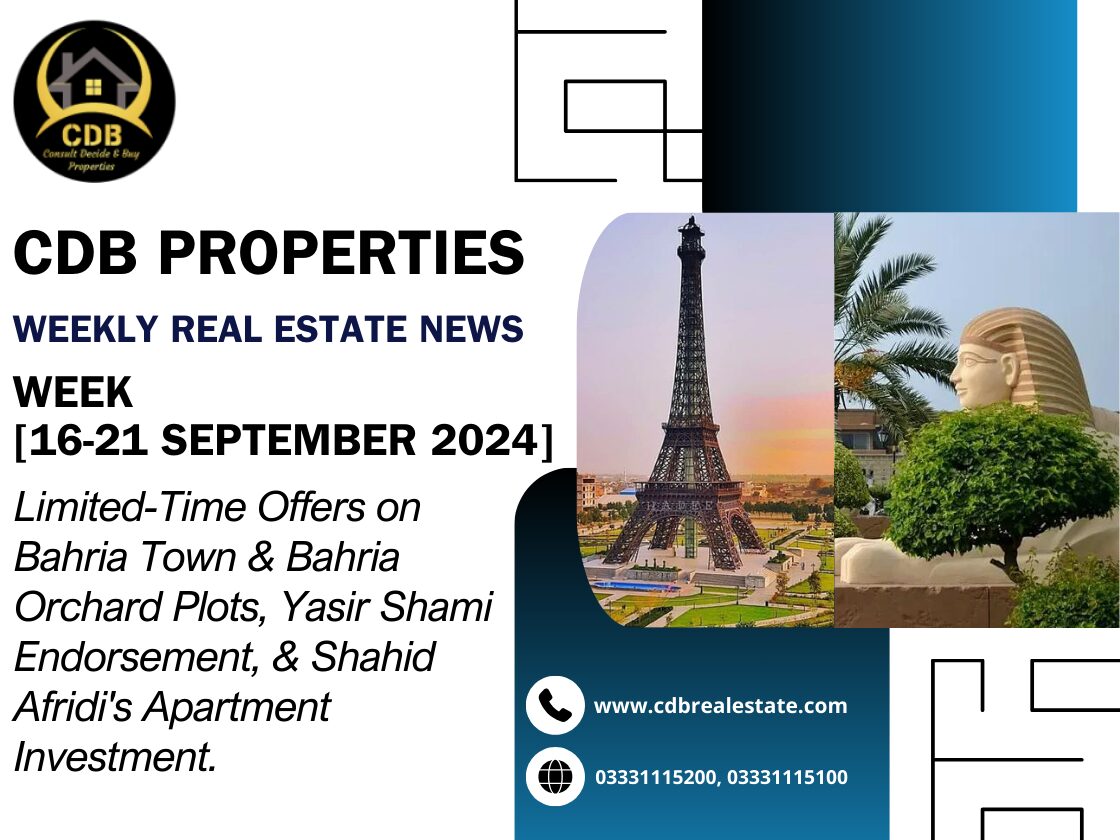 CDB Properties Weekly Real Estate News