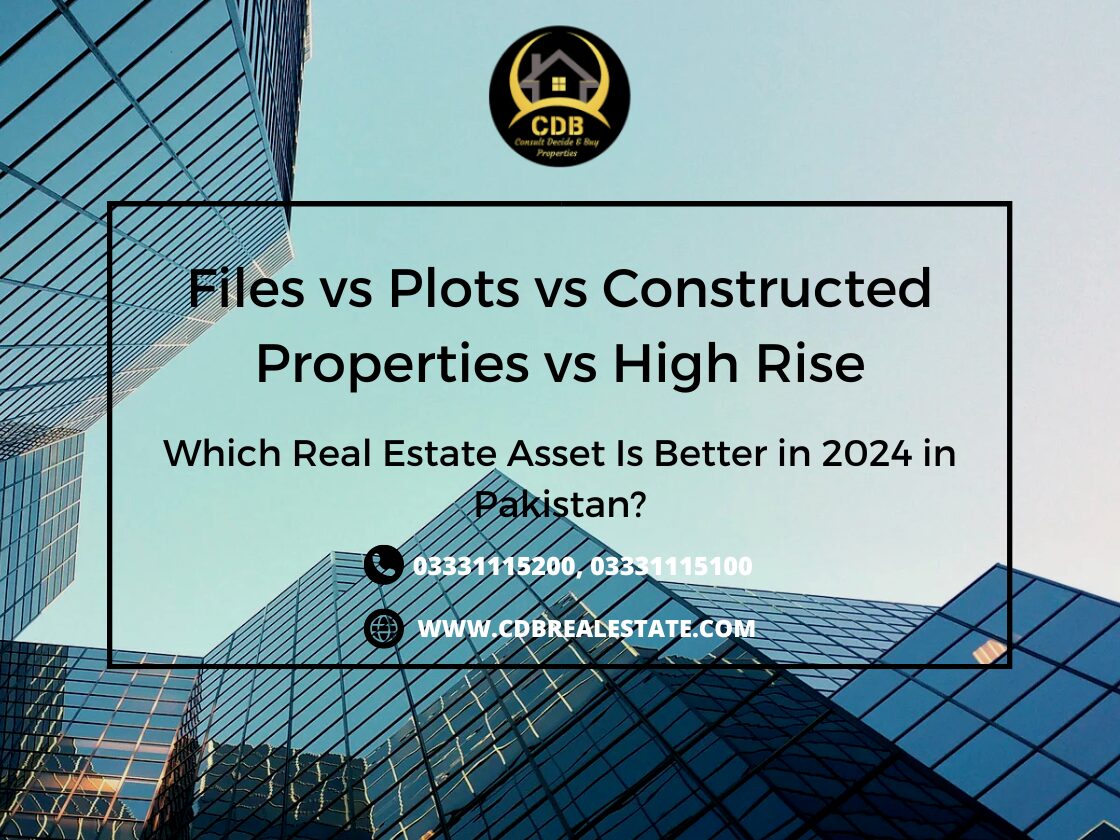 Files vs Plots vs Constructed Properties vs High Rise