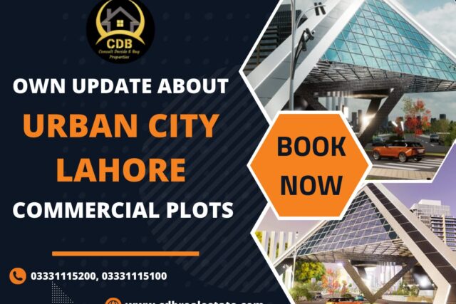 Urban City Lahore Commercial Plots 