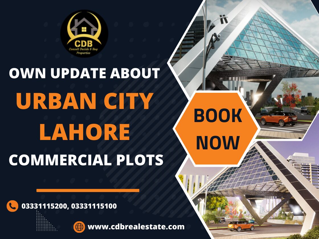 Urban City Lahore Commercial Plots 