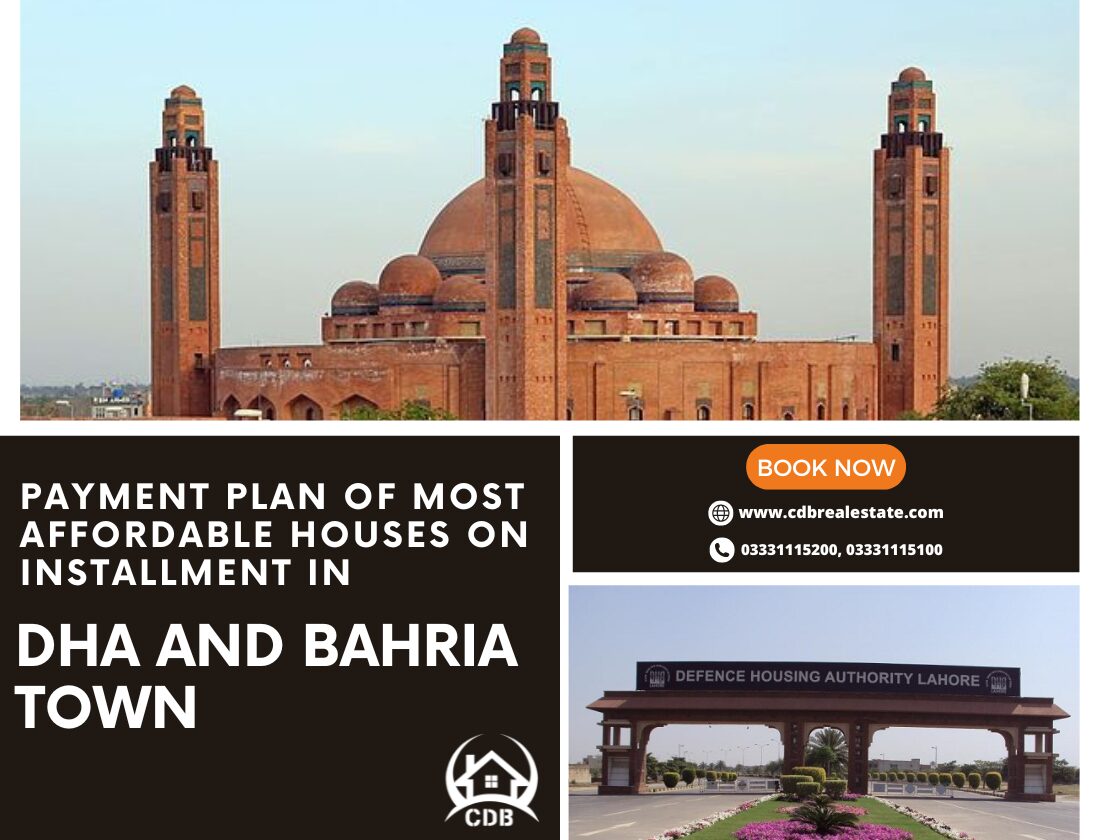 Houses on Installment in DHA and Bahria 