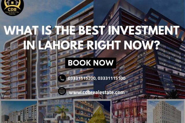 the Best Investment in Lahore