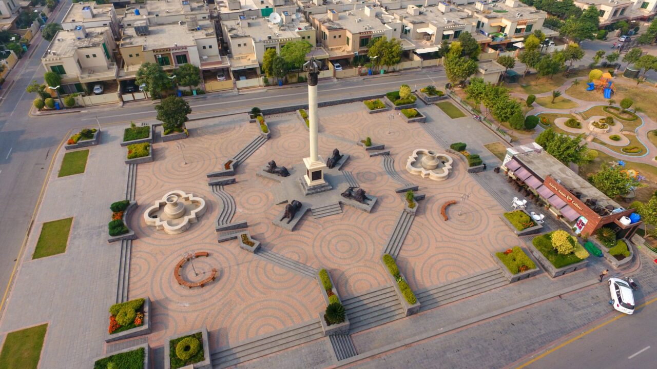 Trafalgar Square Bahria Town Lahore 