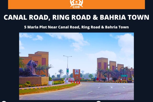 Canal Road, Ring Road & Bahria Town