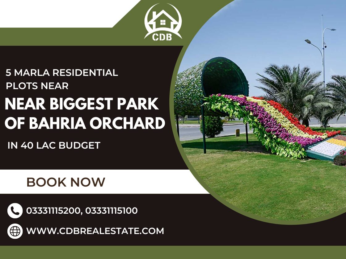 Biggest Park of Bahria Orchard