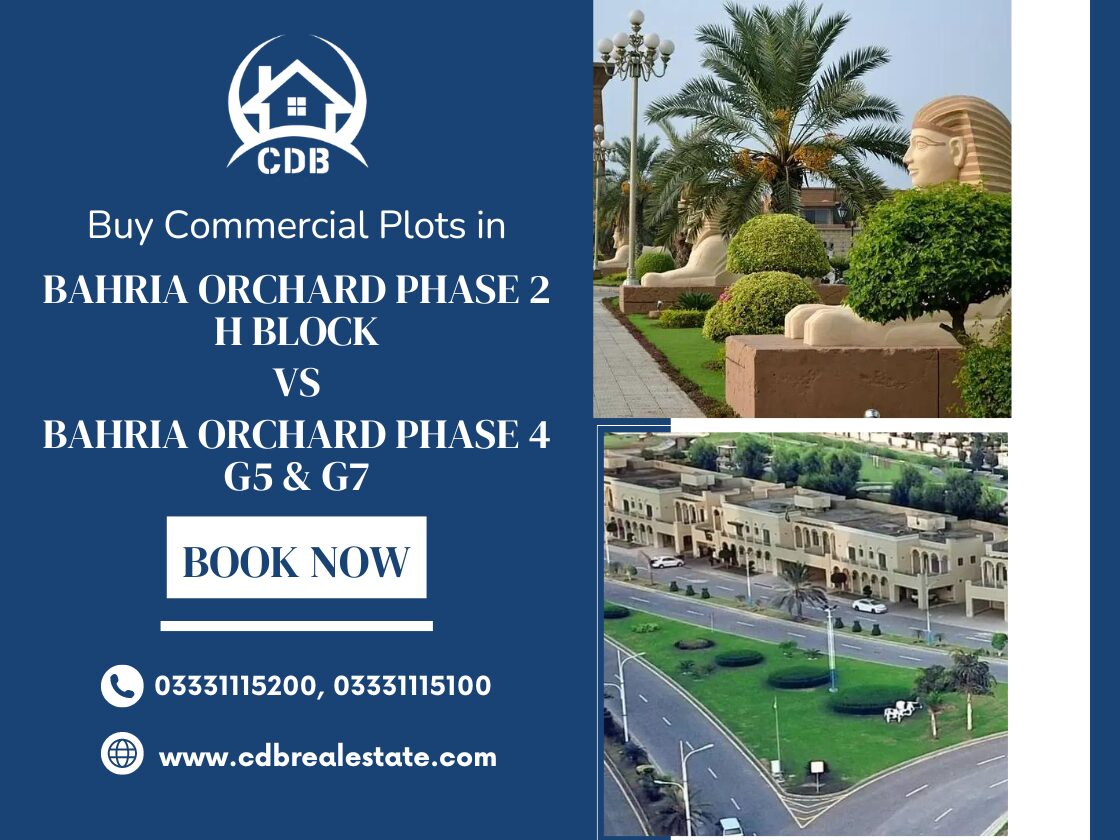 Bahria Orchard Phase 2 H Block Vs Bahria Orchard Phase 4 G5 & G7