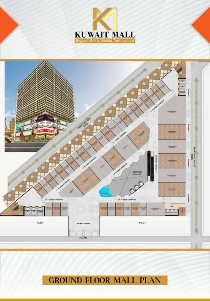 Kuwait Mall - Ground Floor Mall Plan