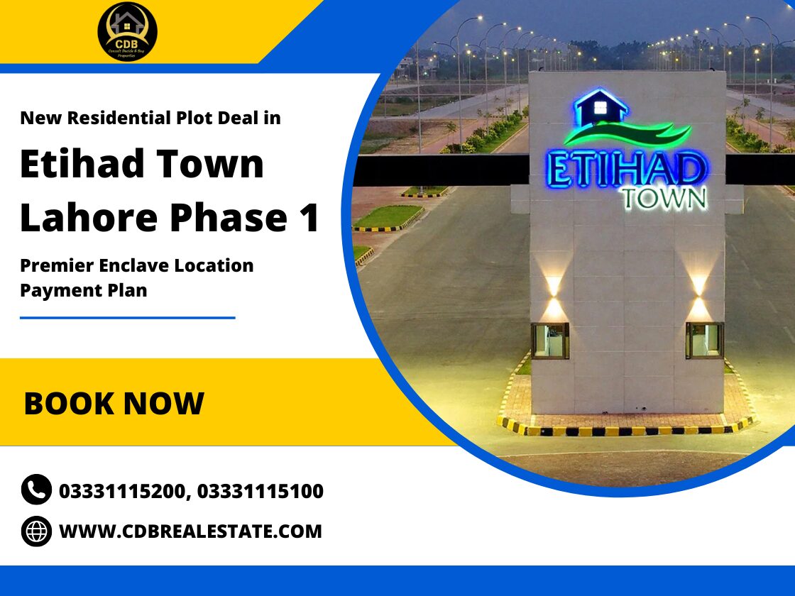 Etihad Town Lahore Phase 1