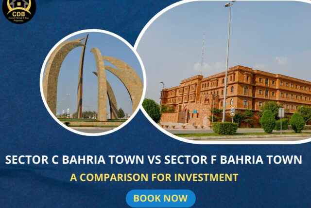 Sector C Bahria Town vs Sector F Bahria Town