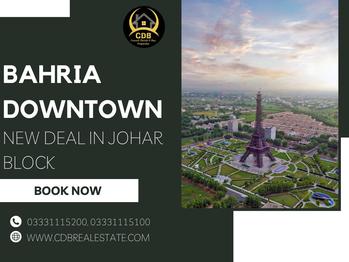 Bahria Downtown Johar Block