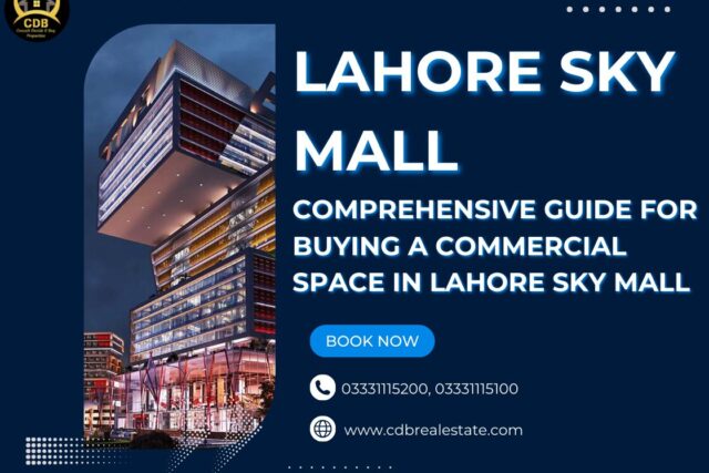 Commercial Space in Lahore Sky Mall