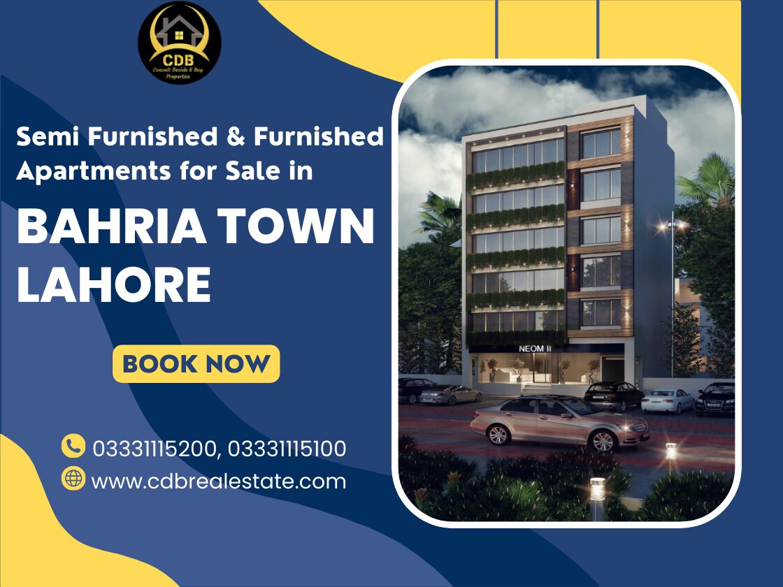 Furnished Apartments in Bahria Town Lahore