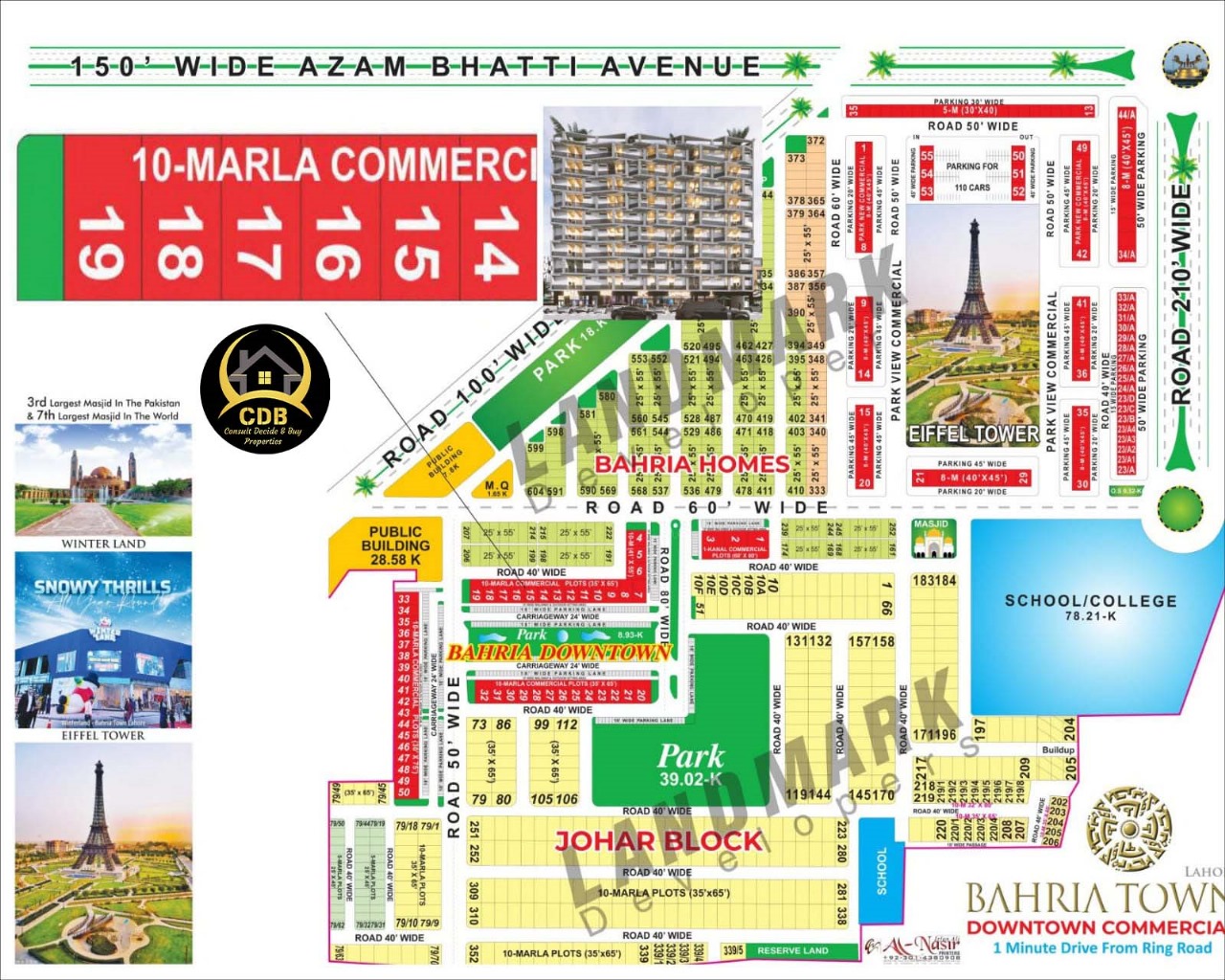 The Oasis Grand 14 Map