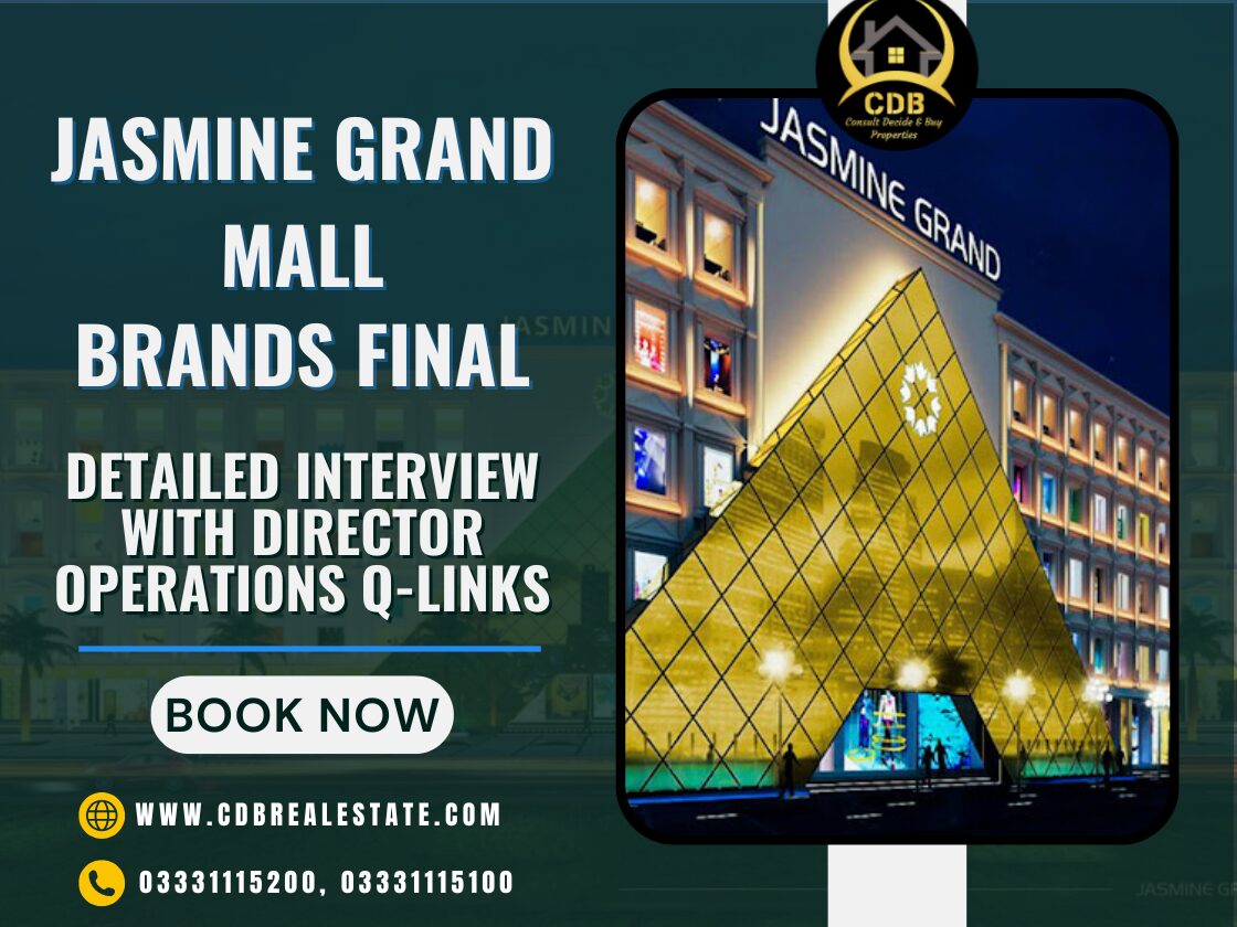 Jasmine Grand Mall - Profitable Investment Opportunity in Bahria Town 