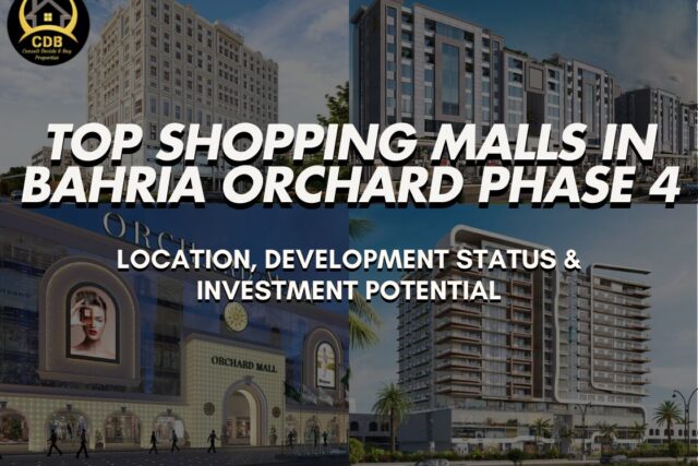 Top Shopping Malls in Bahria Orchard Phase 4