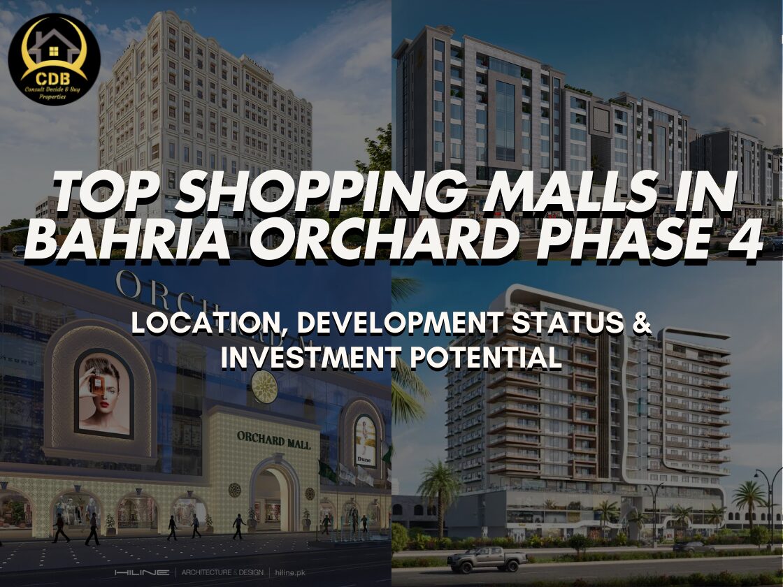 Top Shopping Malls in Bahria Orchard Phase 4