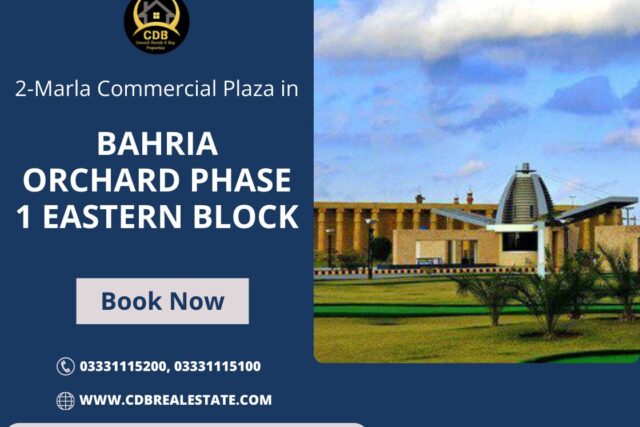 Commercial Plaza in Bahria Orchard Phase 1 Eastern Block