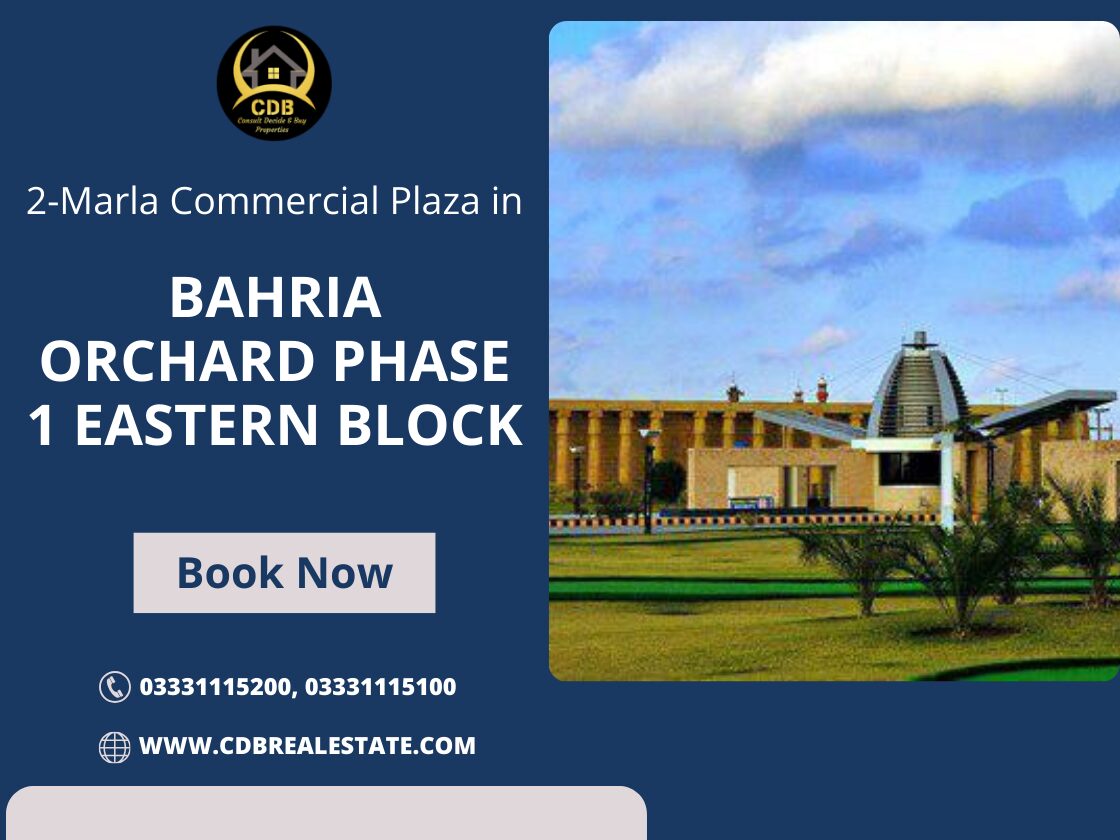 Commercial Plaza in Bahria Orchard Phase 1 Eastern Block