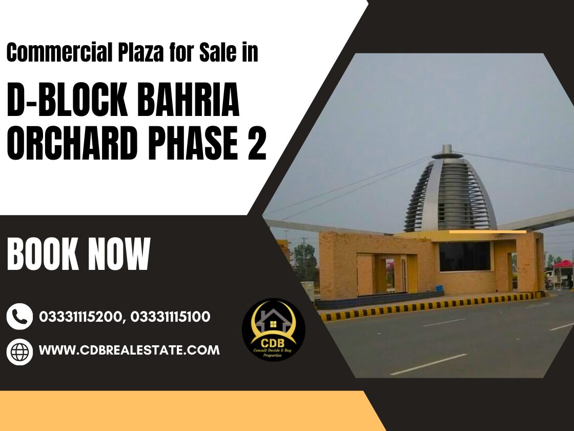 D-Block Bahria Orchard Phase 2