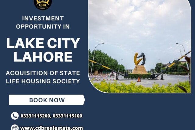 Investment Opportunity in Lake City Acquisition of State Life Housing Society