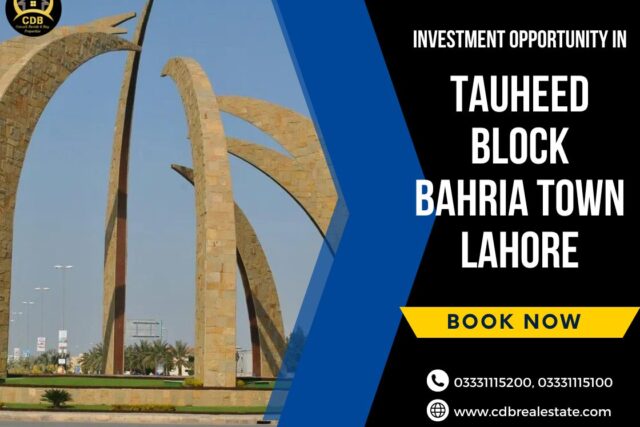 Tauheed Block Bahria Town Lahore