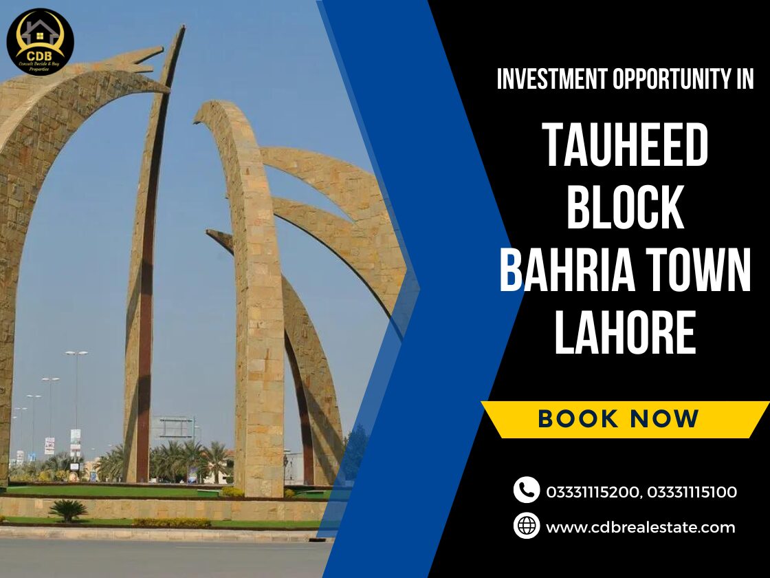 Tauheed Block Bahria Town Lahore