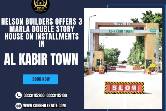 3 Marla Double Story House on Installments in Al Kabir Town