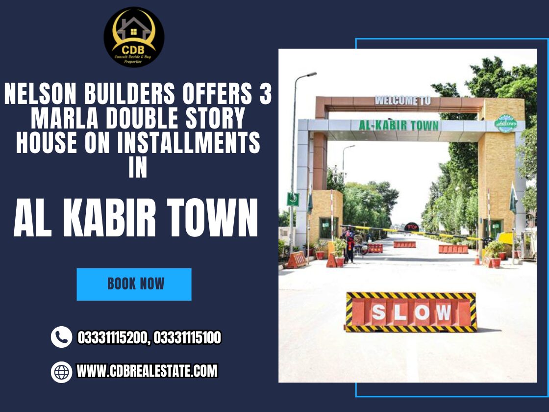 3 Marla Double Story House on Installments in Al Kabir Town