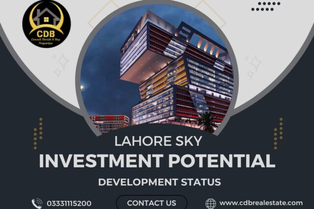 Investment Potential & Development Status of Lahore Sky