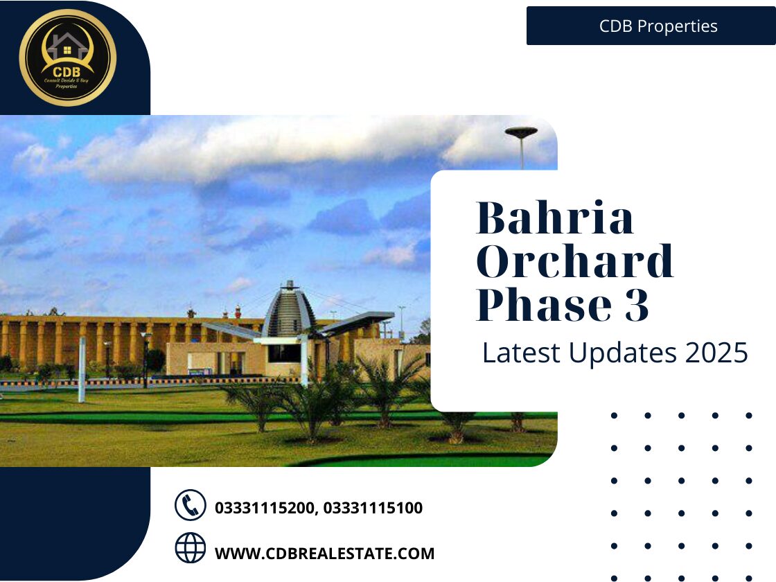 Bahria Orchard Phase 3 Latest Updates 2025