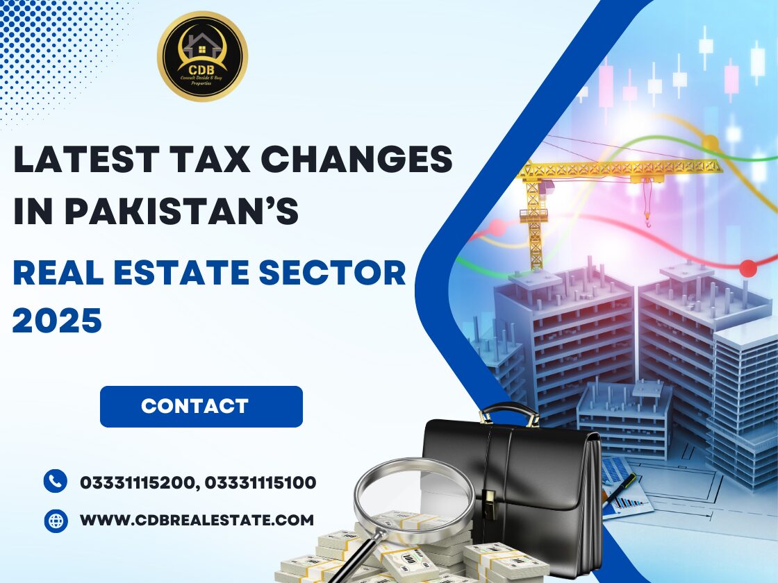 Latest Tax Changes in Pakistan’s Real Estate Sector 2025