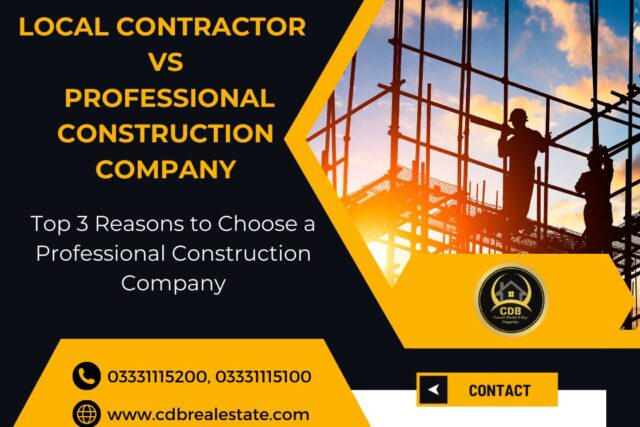 Local Contractor vs Professional Construction Company