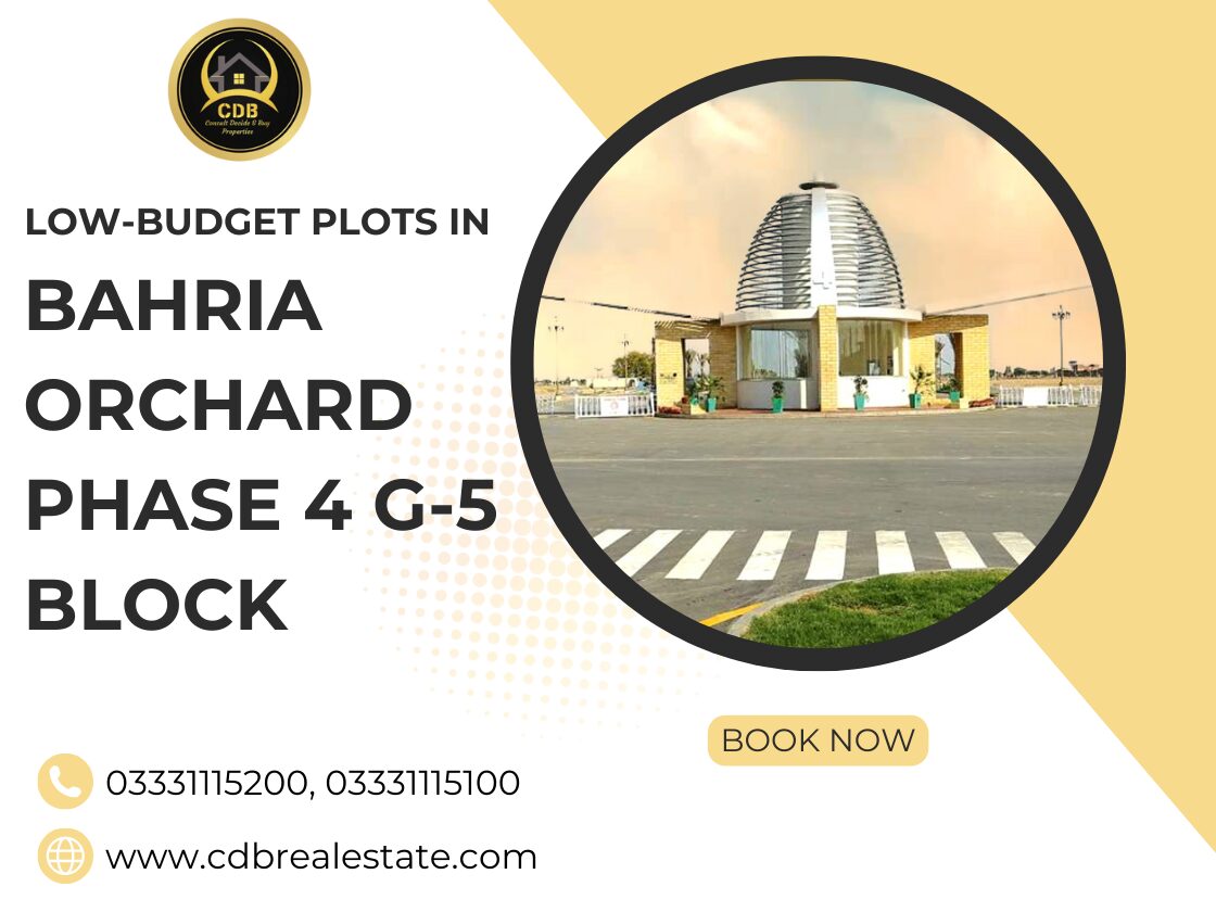 Low-Budget Plots in Bahria Orchard Phase 4 G-5 Block