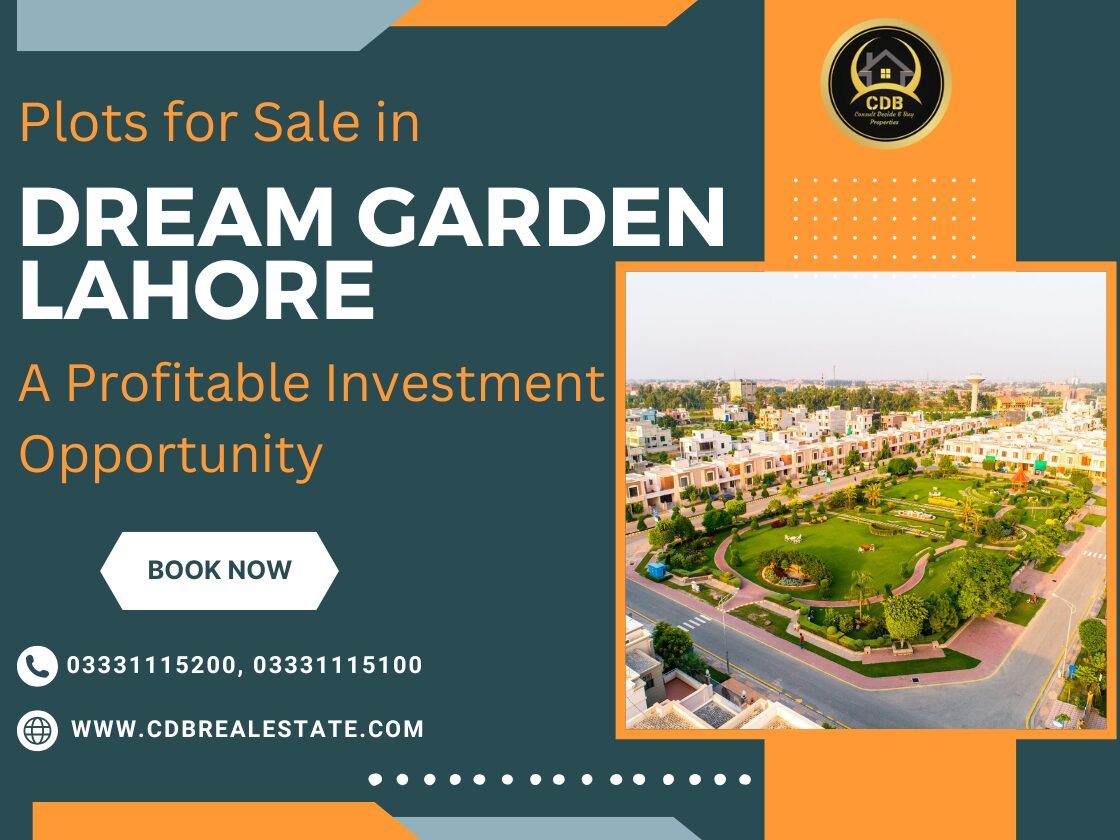 Plots for Sale in Dream Garden Lahore