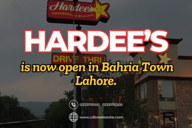 Hardee’s in Bahria Town Lahore