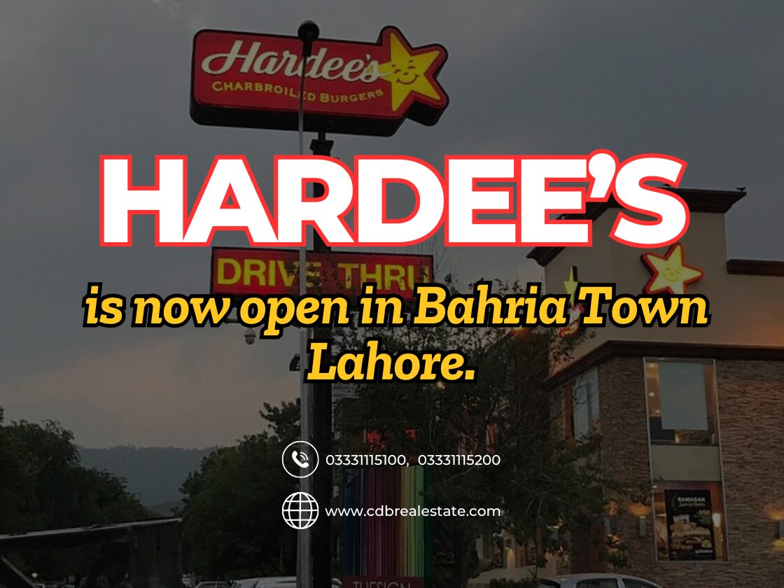 Hardee’s in Bahria Town Lahore