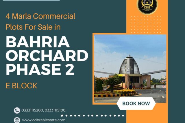 Bahria Orchard Phase 2 E-Block