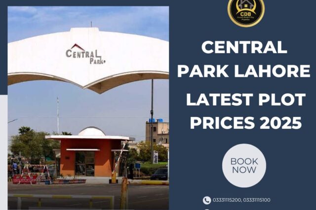 Central Park Lahore Plot Prices