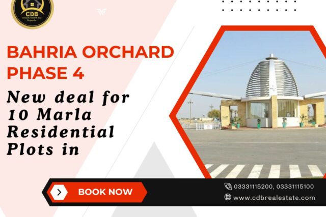 New deal for 10 Marla Residential Plots in Bahria Orchard Phase 4