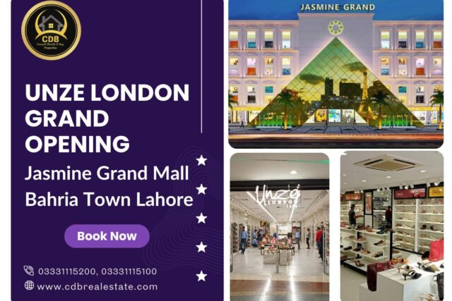 Unze London Grand Opening in Jasmine Grand Mall Bahria Town Lahore