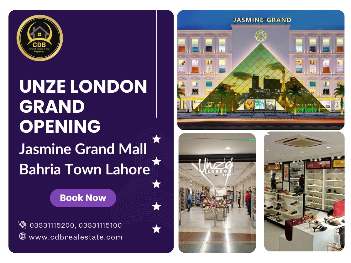 Unze London Grand Opening in Jasmine Grand Mall Bahria Town Lahore