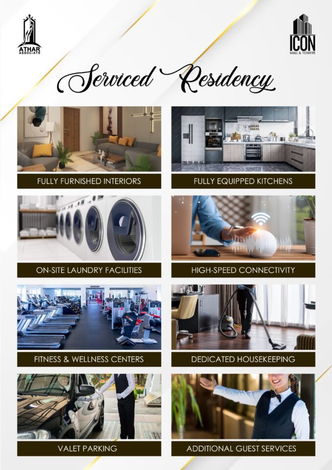 Apartments in Icon Mall & Towers