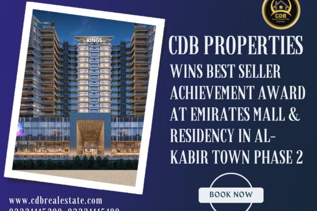 CDB Properties is the top seller of Emirates Mall & Residency
