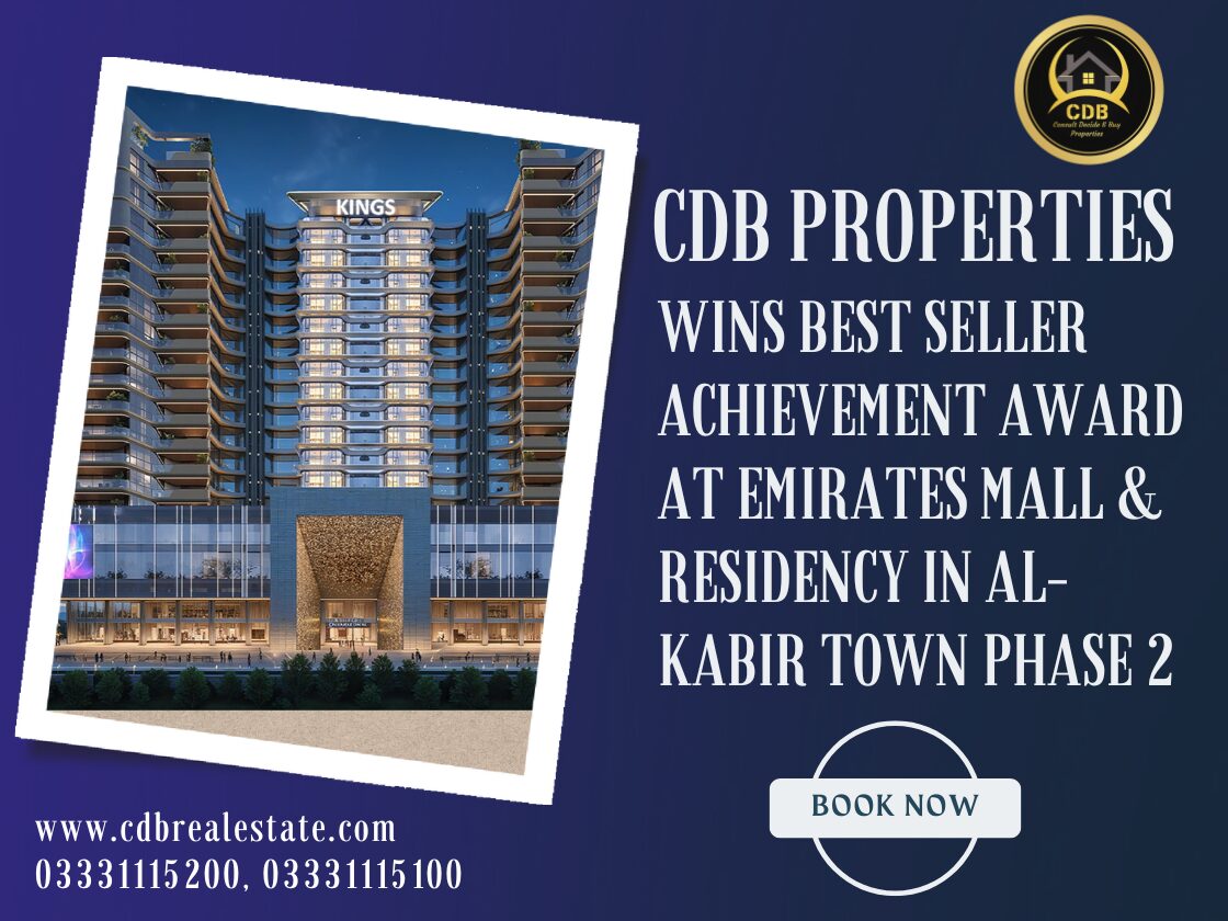 CDB Properties is the top seller of Emirates Mall & Residency