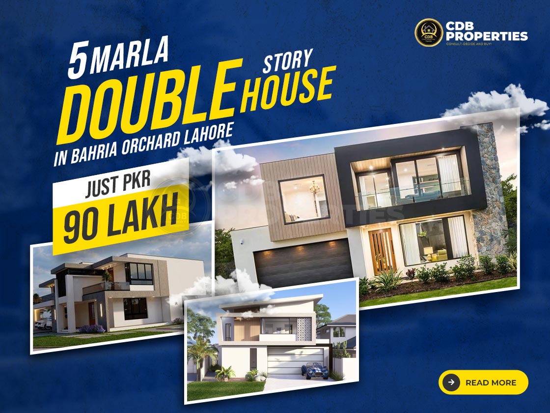 Double Storey House in Bahria Orchard